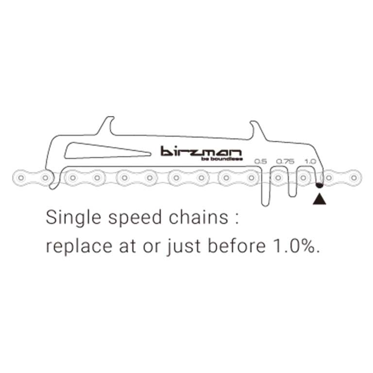 CHAIN WEAR INDICATOR