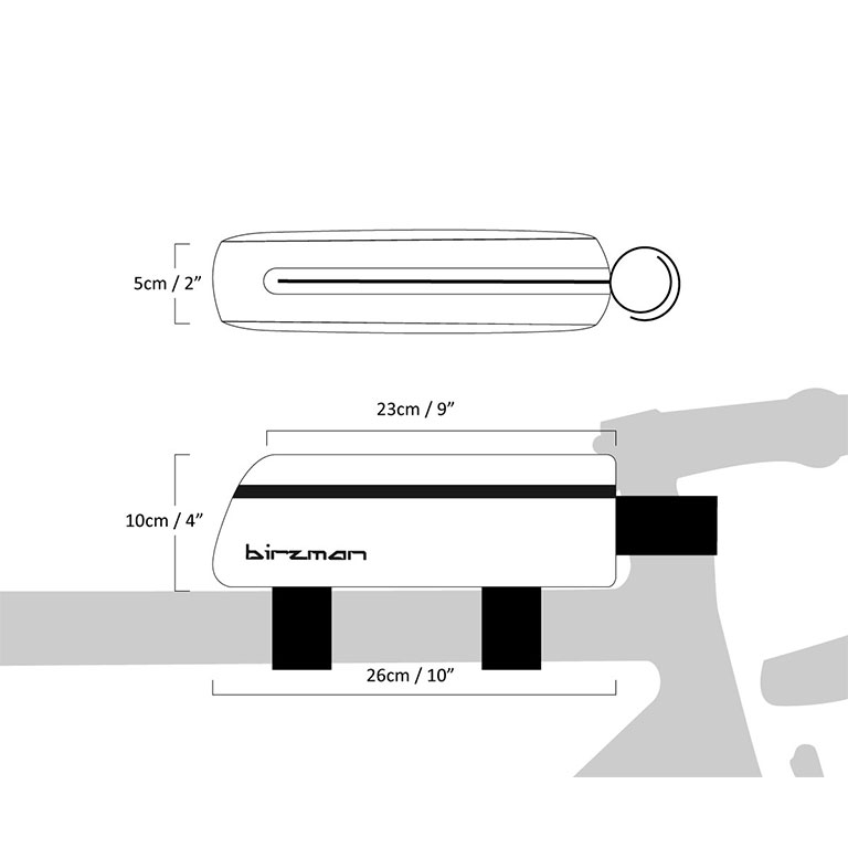 Packman Travel Top Tube Pack